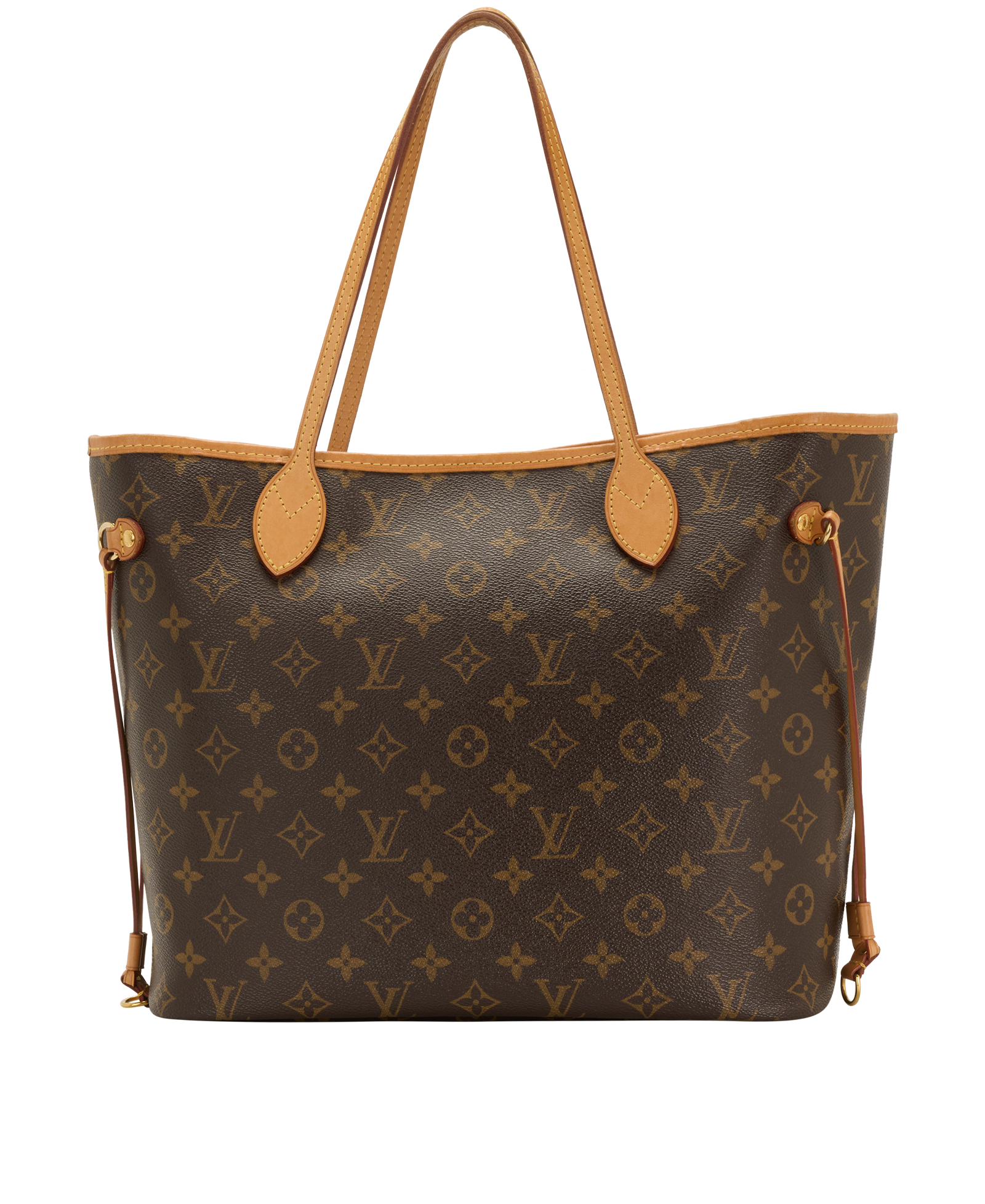 Neverfull MM, &pound;1,100, Handbags, Brown, Canvas, Back view